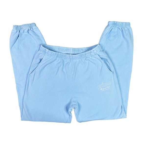 Sporty & Rich x PRINCE Health Sweatpants - Bel Air Blue / White - Size Large - Picture 5 of 11